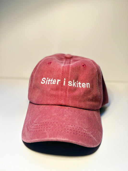 Keps "Sitter i Skiten"